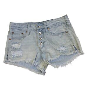 Abercrombie & Fitch Cut-Off Distressed Shorts 25